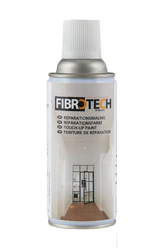 Zoom FibroTech Reparaturfarbe für Holzwolleplatten, Weiß - RAL 9003